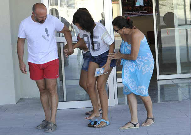 'Sherezade' se llevó el susto de su vida (FOTOS)