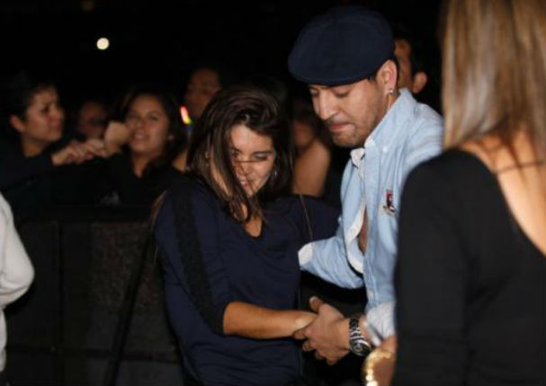 Nataniel Sánchez fue captada junto a un misterioso hombre (FOTOS)
