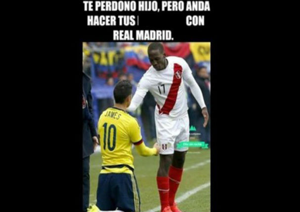 Perú vs. Colombia: Mira los más divertidos memes del encuentro (FOTOS) Perú vs. Colombia: Mira los más divertidos memes del encuentro (FOTOS)