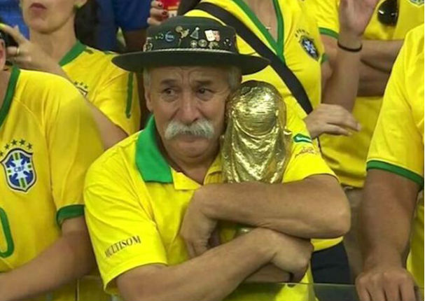 ¡Lamentable! Falleció el hincha más emotivo de Brasil