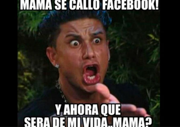 Los divertidísimos memes que dejó la caída de Facebook (FOTOS) Los divertidísimos memes que dejó la caída de Facebook (FOTOS)