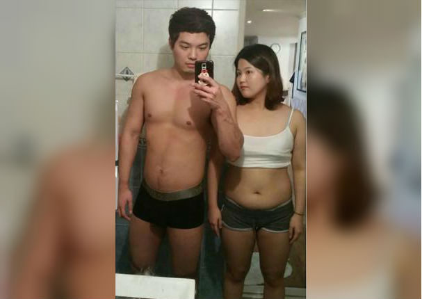 ¡Increíble! Bajan de peso y ahora son una pareja muy sexy (FOTOS)