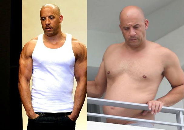 Vin Diesel perdió sus músculos (FOTOS) Vin Diesel perdió sus músculos (FOTOS)