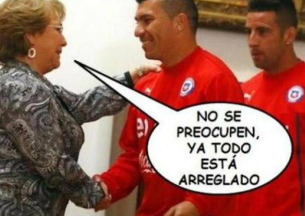 Perú vs. Chile: Mira cómo los chilenos se burlan de la 'Bicolor' previo al partido (FOTOS) Perú vs. Chile: Mira cómo los chilenos se burlan de la 'Bicolor' previo al partido (FOTOS)