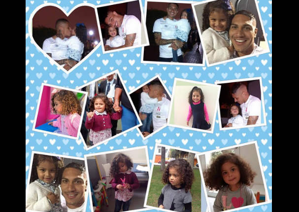 Paolo Guerrero: El verdadero amuleto de la suerte del 'Depredador' es su hija (FOTO)