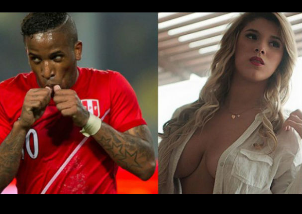 ¡Locura de amor! Jefferson Farfán le dedicó gol a Yahaira Plasencia (VIDEO)