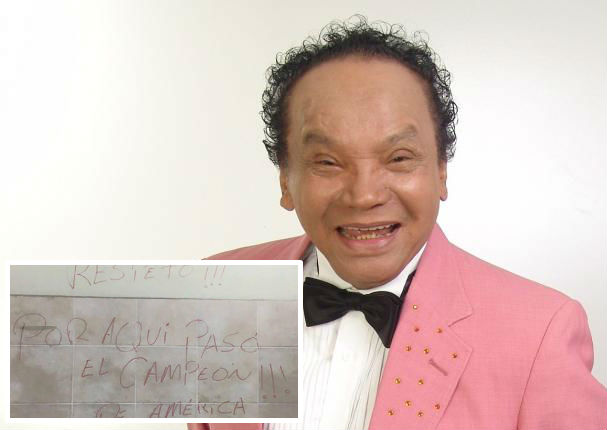 'Melcochita' respondió a Chile con peculiar mensaje