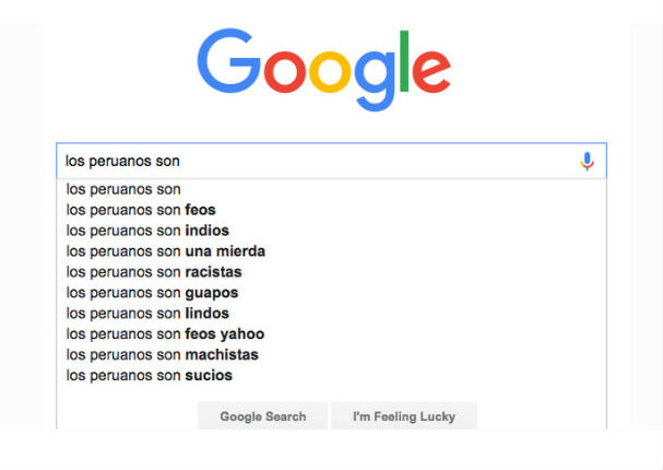 Según Google los peruanos somos…