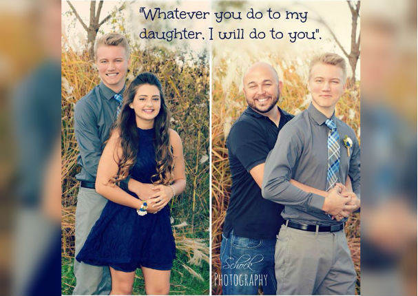 Mira el curioso y amenazante mensaje que le dejó un padre al novio de su hija (FOTO)