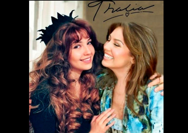 Thalía remece Facebook con esta foto