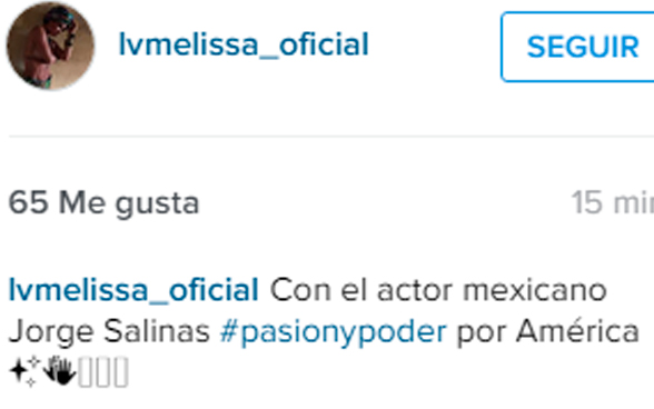 Difunden comprometedora foto de Melissa Loza con reconocido actor mexicano