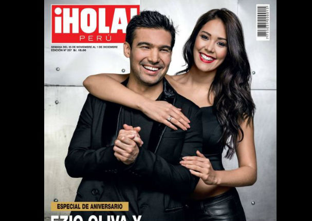 Karen Schwarz y Ezio Oliva protagonizan tierna sesión de fotos Karen Schwarz y Ezio Oliva protagonizan tierna sesión de fotos