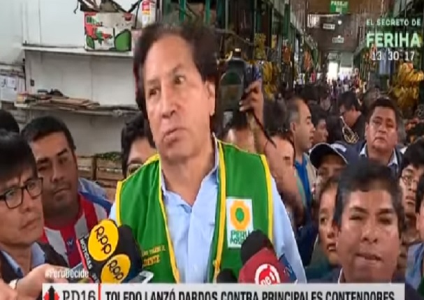 Elecciones 2016: Alejandro Toledo y su insólita opinión sobre la Unión Civil - VIDEO