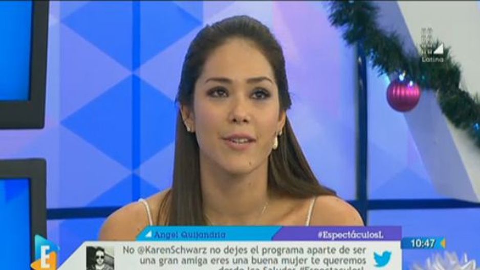 Karen Schwarz se despidió para siempre de “Espectáculos” - VIDEO