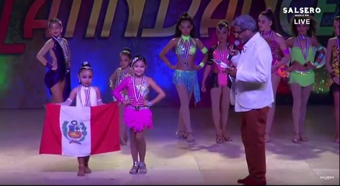 Niña peruana ganó concurso mundial de salsa (VIDEO) Niña peruana ganó concurso mundial de salsa (VIDEO)