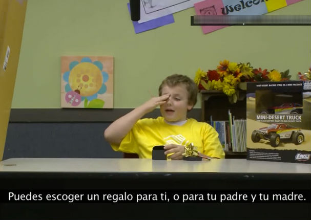 YouTube: ¿Un regalo para ellos o sus padres? Niños tuvieron que tomar una díficil decisión