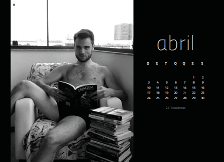 Bibliotecarios se desnudan en calendario por obra benéfica (FOTOS)