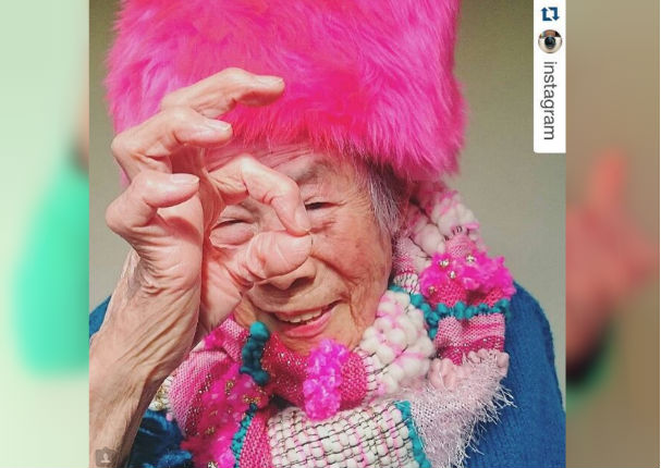 Instagram: Abuelita de 93 años se convierte en modelo y cautiva a todo el mundo (FOTOS)