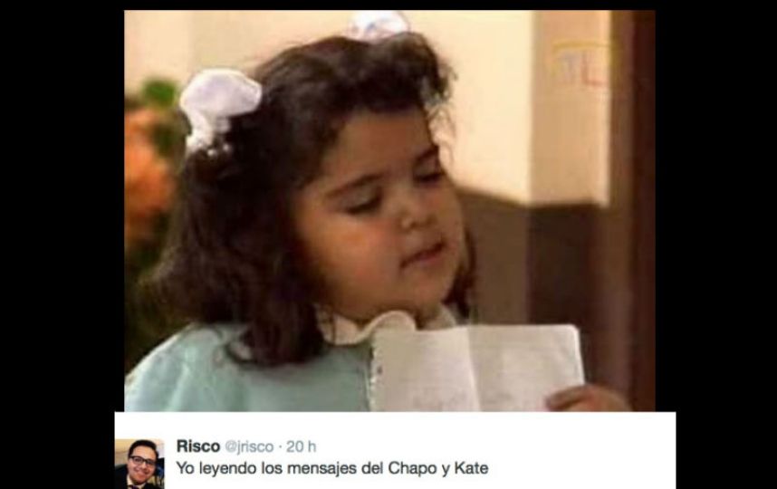 Mira los memes de los mensajes de amor de 'El Chapo' a Kate del Castillo