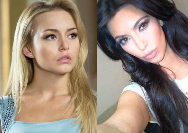 ¿Qué tienen en común  Kim Kardashian y Angelique Boyer?