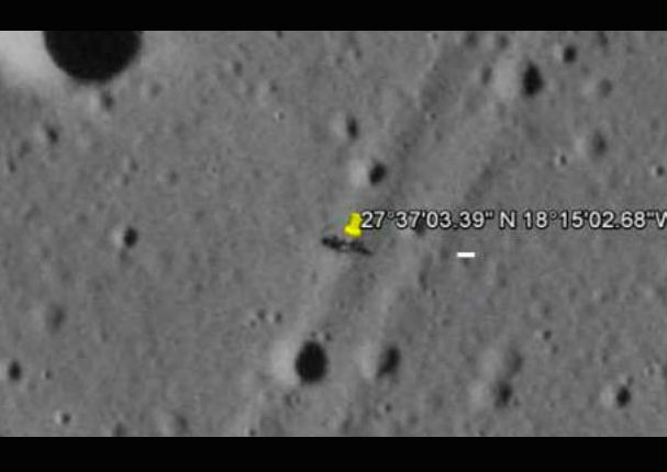 Aplicación de Google habría fotografiado a un extraterrestre en la Luna (FOTO)
