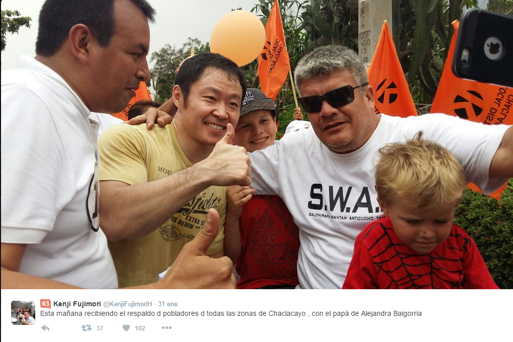 Alejandra Baigorria vinculada a Kenji Fujimori por esta razón