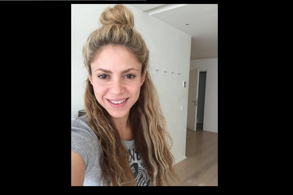 Así luce Shakira sin maquillaje - FOTO