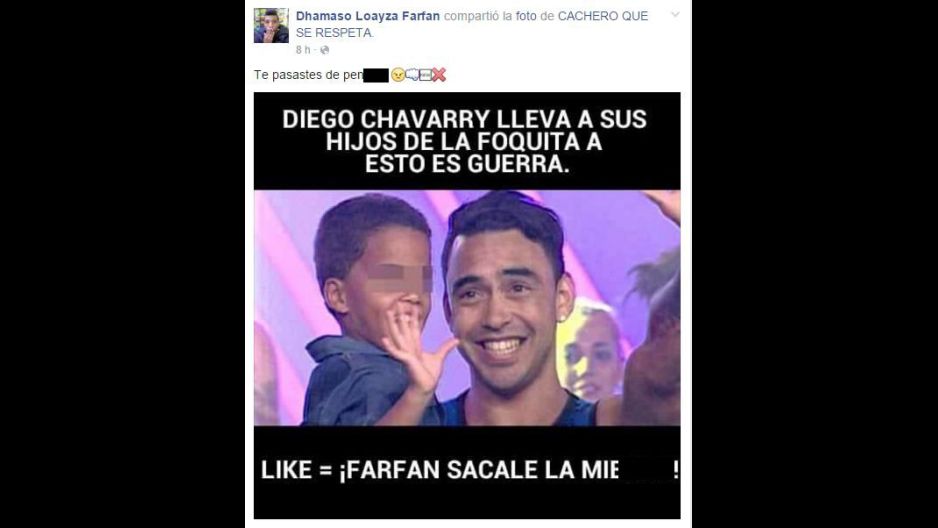 Familia de  Jefferson Farfán enfrenta a novio de Melissa Klug