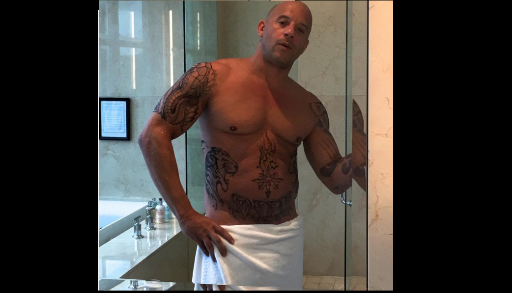 Vin Diesel revoluciona Instagram con esta foto Vin Diesel revoluciona Instagram con esta foto