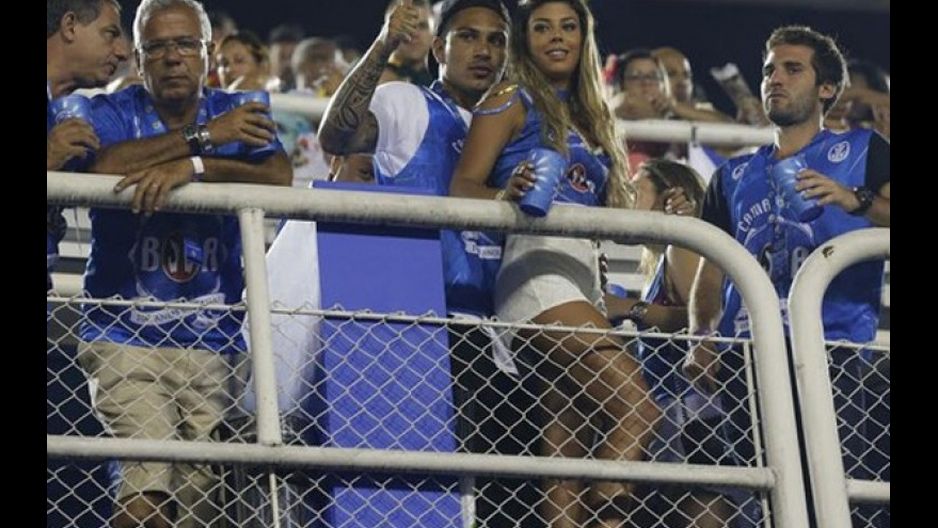 Paolo Guerrero y Alondra García Miró son captados muy cariñosos en Carnaval de Río– FOTOS Paolo Guerrero y Alondra García Miró son captados muy cariñosos en Carnaval de Río– FOTOS