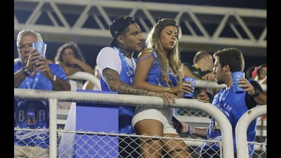 Paolo Guerrero y Alondra García Miró son captados muy cariñosos en Carnaval de Río– FOTOS Paolo Guerrero y Alondra García Miró son captados muy cariñosos en Carnaval de Río– FOTOS