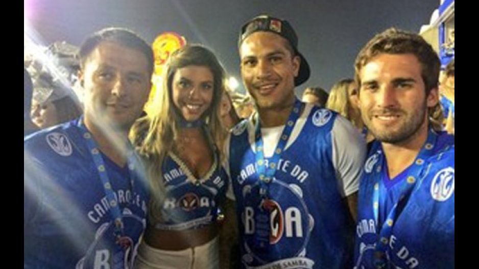 Paolo Guerrero y Alondra García Miró son captados muy cariñosos en Carnaval de Río– FOTOS Paolo Guerrero y Alondra García Miró son captados muy cariñosos en Carnaval de Río– FOTOS