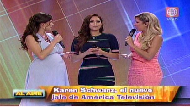 Karen Schwarz: Así fue su debut en Al Aire Karen Schwarz: Así fue su debut en Al Aire