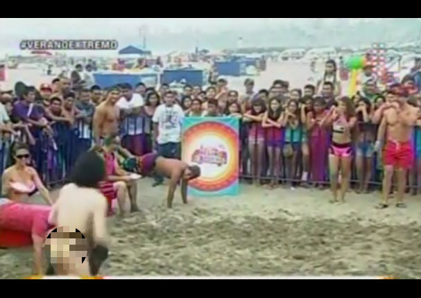 Verano Extremo: Hombre desnudo se cruza en programa en vivo - VIDEO