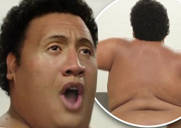 La Roca: Dwayne Johnson luce completamente irreconocible (VIDEO)