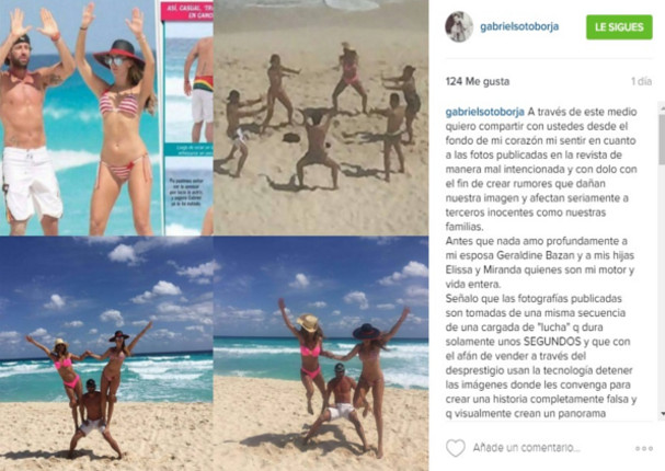 Geraldine Bazán se pronunció tras presunta infidelidad de Gabriel Soto (FOTOS Y VIDEO)