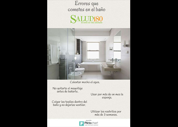 Salud: Estas acciones en el baño ponen en riesgo tu salud