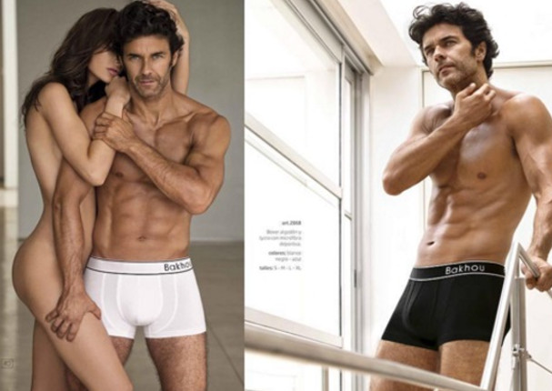 Instagram: Actor de 'Casi Ángeles' posó junto a modelo desnuda (FOTO)