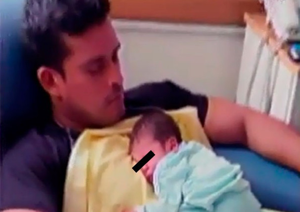 Karla Tarazona dio a luz a su tercer hijo (FOTOS Y VIDEO)