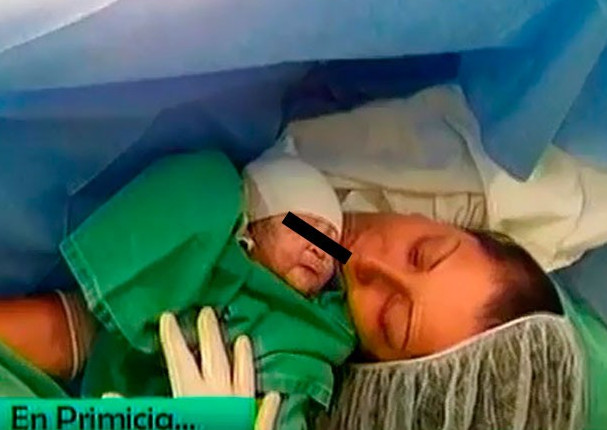 Karla Tarazona dio a luz a su tercer hijo (FOTOS Y VIDEO)