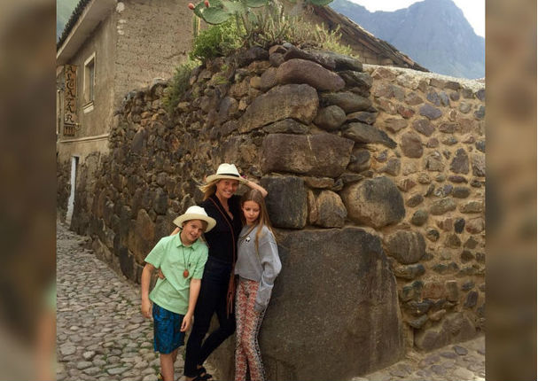 Mira las fotos de Gwyneth Paltrow en su visita a Cusco