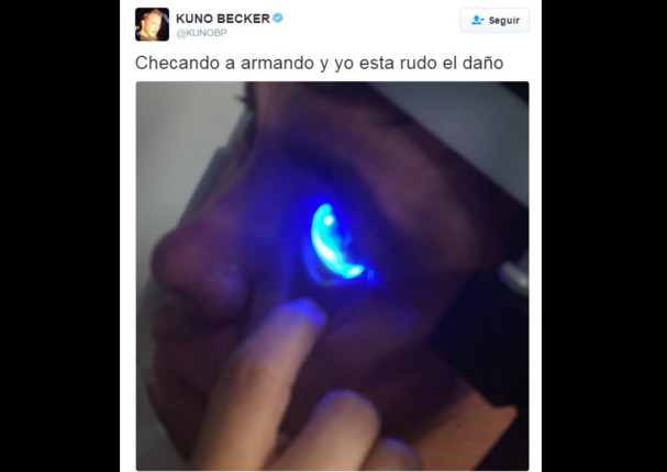 Actor de Primer amor a 1000 x hora pierde visión en un ojo