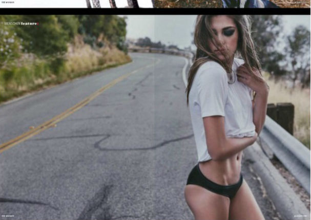 Hija de Sylvester Stallone se convierte en sexy modelo (FOTOS)