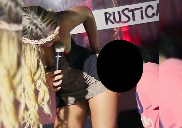 Instagram: Exchica reality desata polémica al dejar que fan le haga esto (VIDEO)