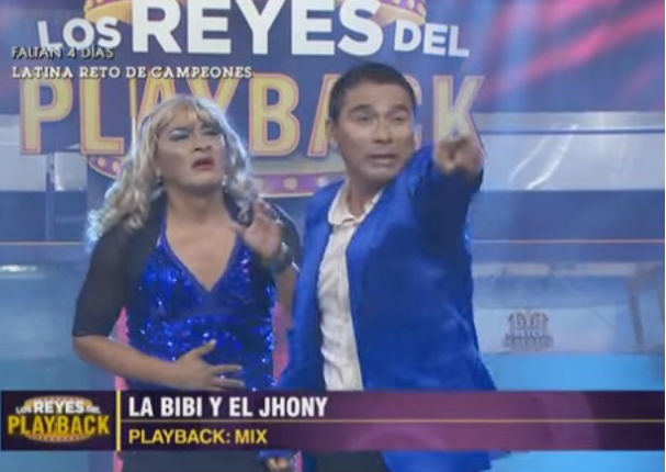 Los Reyes del Playback: 'La Bibi y el Jhony' sorprendieron así con sus presentaciones (VIDEOS)