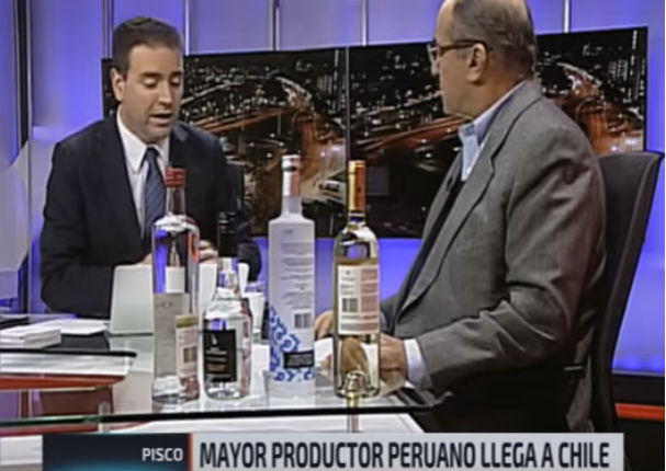 Despiden a periodista chileno por decir que el pisco es peruano (VIDEOS)