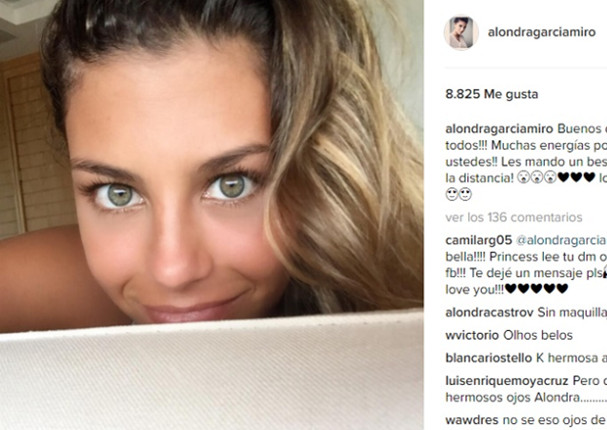 Alondra García Miró sorprende al mostrarse al natural en Instagram (FOTO) Alondra García Miró sorprende al mostrarse al natural en Instagram (FOTO)