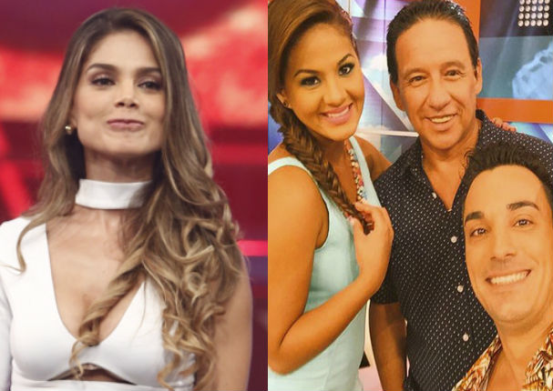 Vanessa Jerí y panelista de Al Aire se dijeron de todo fuera de cámaras (VIDEO)