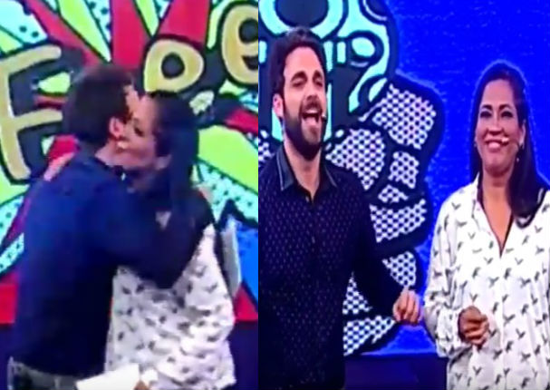 Peluchín reemplaza a Gigi Mitre por Katia Palma en Amor Amor Amor (VIDEO)