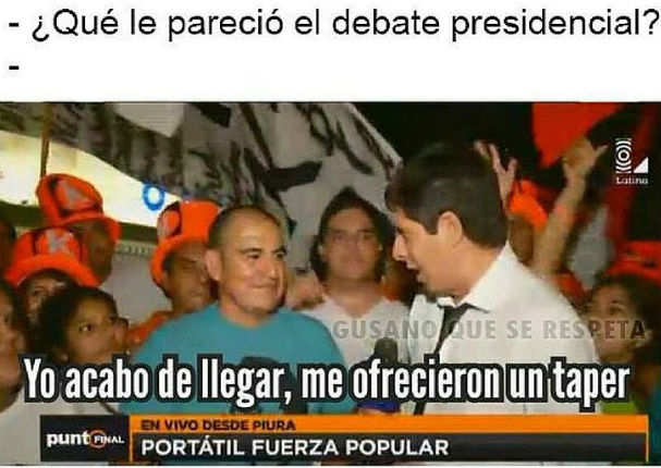 Vacílate con los mejores memes que dejó el Debate Presidencial (FOTOS) Vacílate con los mejores memes que dejó el Debate Presidencial (FOTOS)